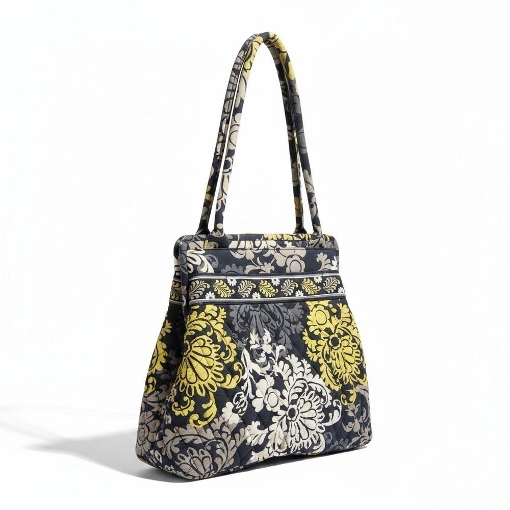 Vera Bradley Baroque Eloise Kisslock Frame Shoulder Bag Retired Quilted Purse